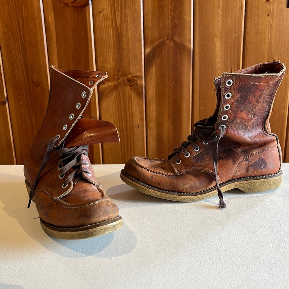 Vintage work boots